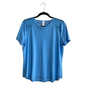 NWOT- Blue Lululemon Sculpt Tee, Size 10
